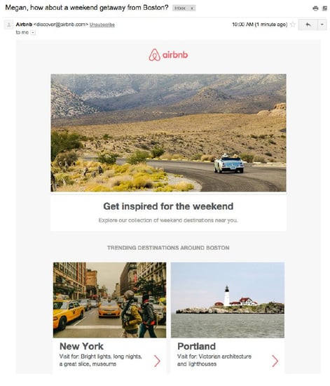 Airbnb Ejemplos Inbound Marketing