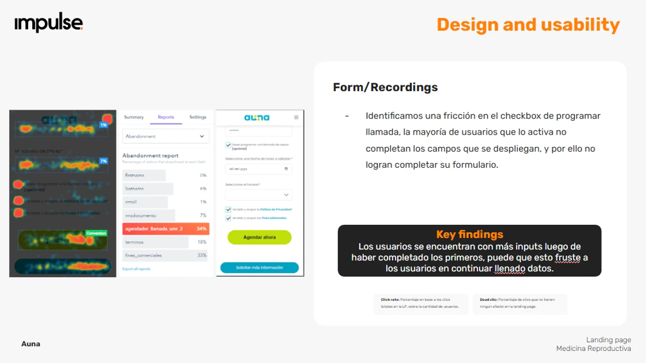 analisis del diseno y usabilidad del sitio web